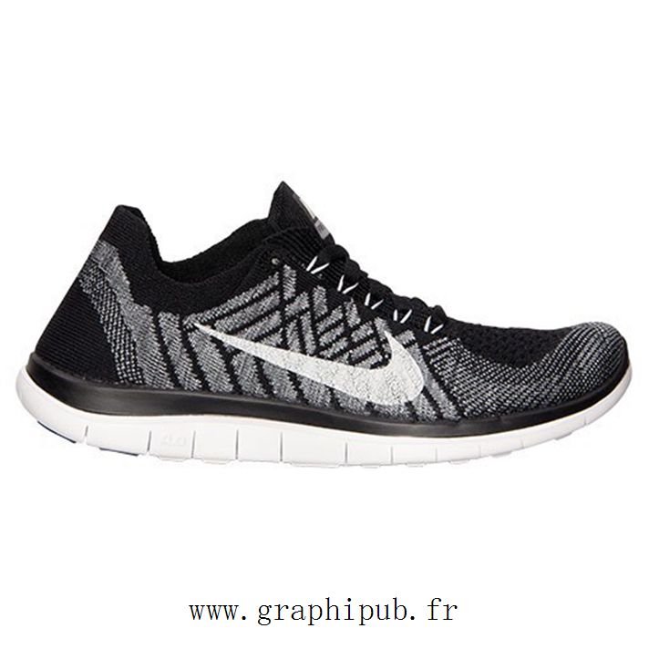 nike free 4.0 flyknit femme brun