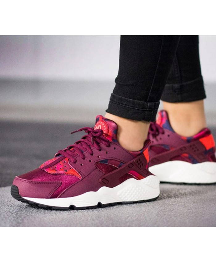 huarache blanche et violet